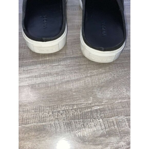 Vince Warren Platform Sneaker Black Suede Garvey-2 Sneaker Size 7,5 - Picture 8 of 8